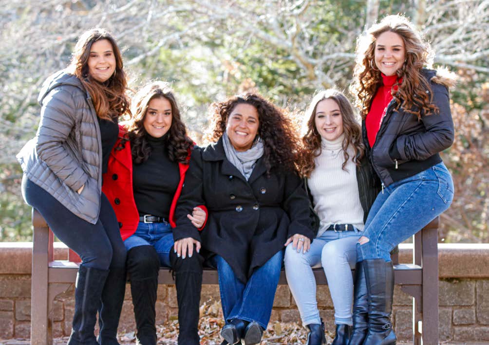 Group portrait outdoors
