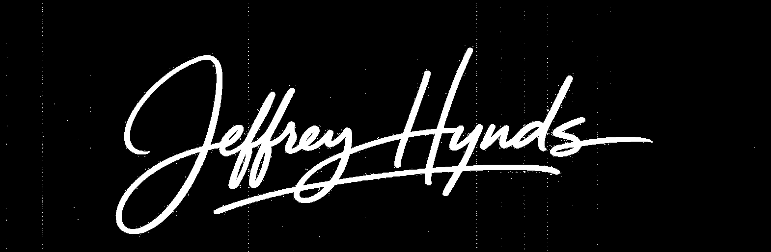 Jeffrey Hynds signature